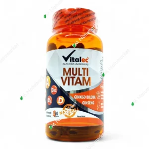 MultiVitam Vitalec 60 cápsulas blandas multivitamínico suplemento en Ecuador