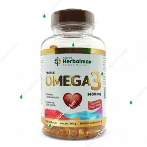 Triple Omega 3 Herbalmax 100 cápsulas blandas omega 3 epa dha suplemento en Ecuador