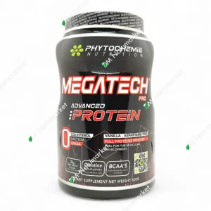 Proteína Megatech Pro PhytoChemie 500 g polvo sabor vainilla rendimiento deportivo suplemento en Ecuador