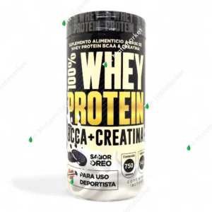 Proteína Whey MonVerd 750 g polvo sabor oreo Rendimiento deportivo suplemento en Ecuador