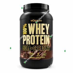 Proteína Whey MonVerd 4 libras tarro polvo sabor chocolate rendimiento deportivo suplemento en Ecuador