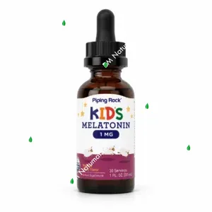 Melatonina Líquida Niños Piping Rock 30 ml gotas relajación y sueño suplemento en Ecuador