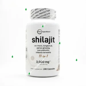 Shilajit Plus Micro Ingredients 240 cápsulas energía vitalidad y testosterona suplemento en Ecuador