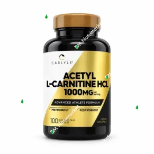 Acetil L-Carnitina HCL Carlyle 100 cápsulas